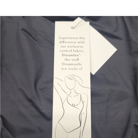 NWT Slimming Control Solid Swim Bikini Skirt Dreamsuit by Miracle Brands. BLK - Picture 4 of 8